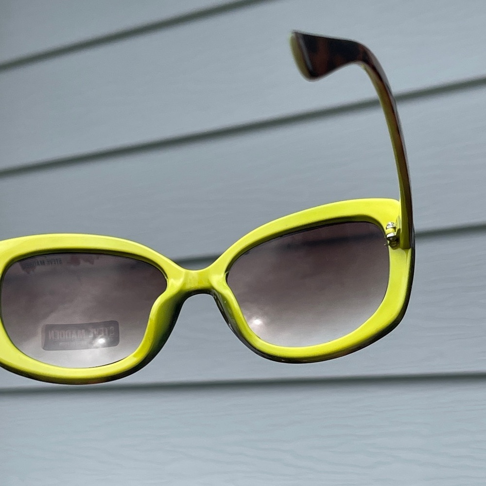 STEVE MADDEN Low Tide Brown Frame Gradiente Lenses 100% UV Protection 55… - Picture 7 of 12
